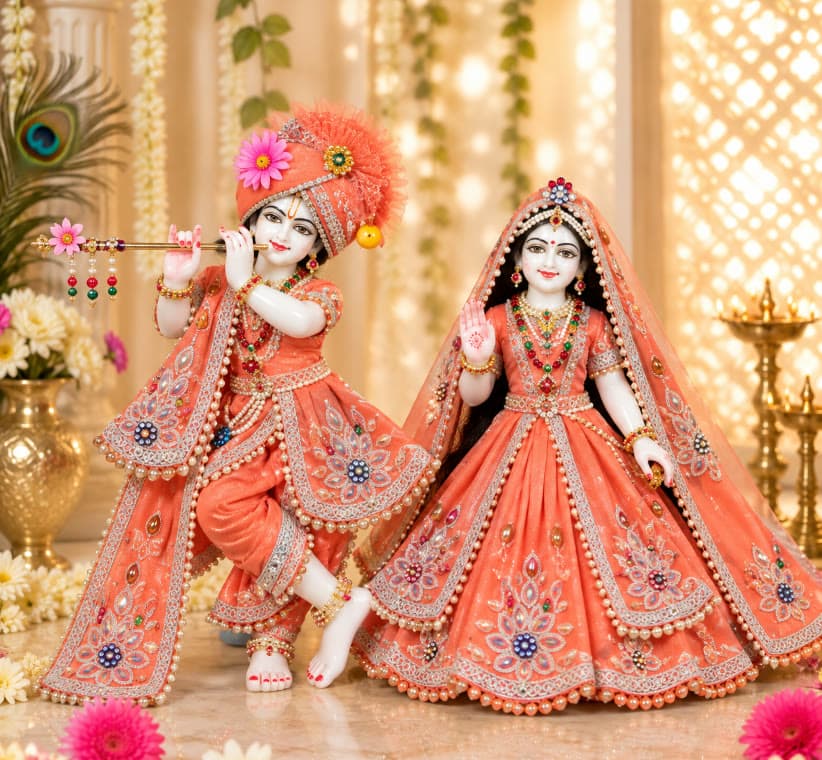 Vrindavan Prem Ras Radha Krishna Dress Set