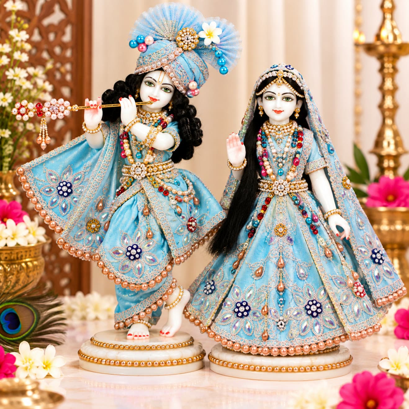 Radha Krishna Shahi Shringar Combo