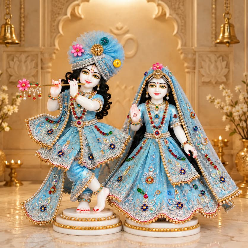 Neel Mahadev Special Radha Krishna Dress Set